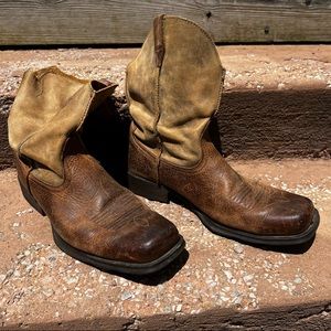 Mens Ariat Rambler Suede Cowboy Boot 13D